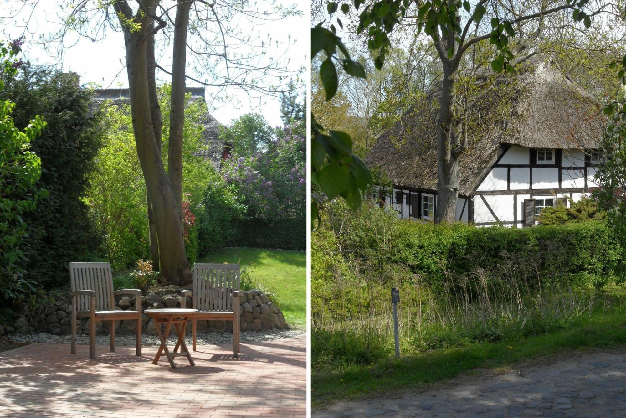 Ferienhaus Preetz 1A - Idylle Unter Reet Burtevitz Exterior photo
